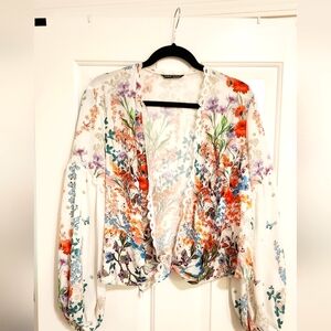 SHEIN floral summer cardigan